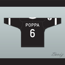 Load image into Gallery viewer, The Notorious B.I.G. &#39;Poppa&#39; 6 Junior M.A.F.I.A. Black Hockey Jersey