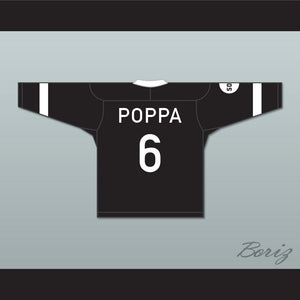 The Notorious B.I.G. 'Poppa' 6 Junior M.A.F.I.A. Black Hockey Jersey