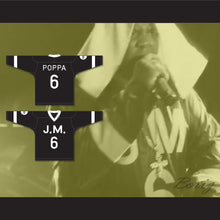 Load image into Gallery viewer, The Notorious B.I.G. &#39;Poppa&#39; 6 Junior M.A.F.I.A. Black Hockey Jersey