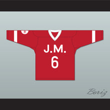 Load image into Gallery viewer, The Notorious B.I.G. 'Poppa' 6 Junior M.A.F.I.A. Red Hockey Jersey