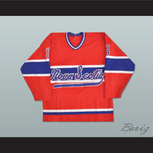 Load image into Gallery viewer, Nova Scotia Voyageurs Red Hockey Jersey