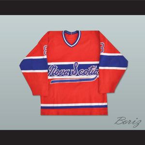 Nova Scotia Voyageurs Red Hockey Jersey