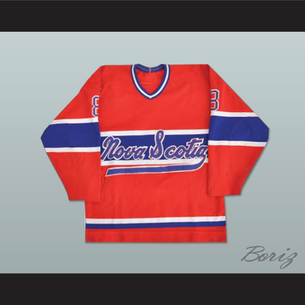 Nova Scotia Voyageurs Red Hockey Jersey