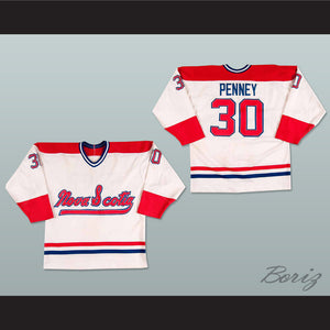 Nova Scotia Voyageurs White Hockey Jersey