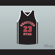 Load image into Gallery viewer, Lebron James 23 Ohio Shooting Stars AAU Black Basketball Jersey More Than A Game