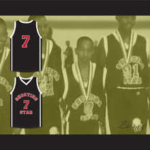 Load image into Gallery viewer, Dru Joyce 7 Ohio Shooting Stars AAU Black Basketball Jersey More Than A Game