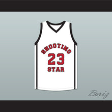 Load image into Gallery viewer, Lebron James 23 Ohio Shooting Stars AAU White Basketball Jersey More Than A Game
