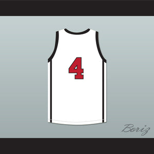 Willie McGee 4 Ohio Shooting Stars AAU White Basketball Jersey More Than A Game