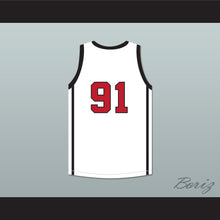 Load image into Gallery viewer, Sian Cotton 91 Ohio Shooting Stars AAU White Basketball Jersey More Than A Game
