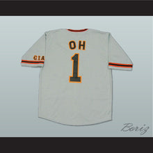Load image into Gallery viewer, Sadaharu Oh 1 Tokyo Giants Gray Baseball Jersey