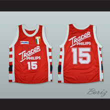 Load image into Gallery viewer, Bob McAdoo 15 Olimpia Milano Basketball Jersey