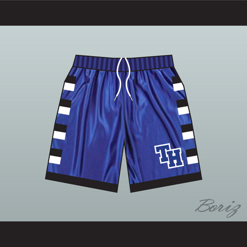 One Tree Hill Ravens Blue Basketball Shorts TH
