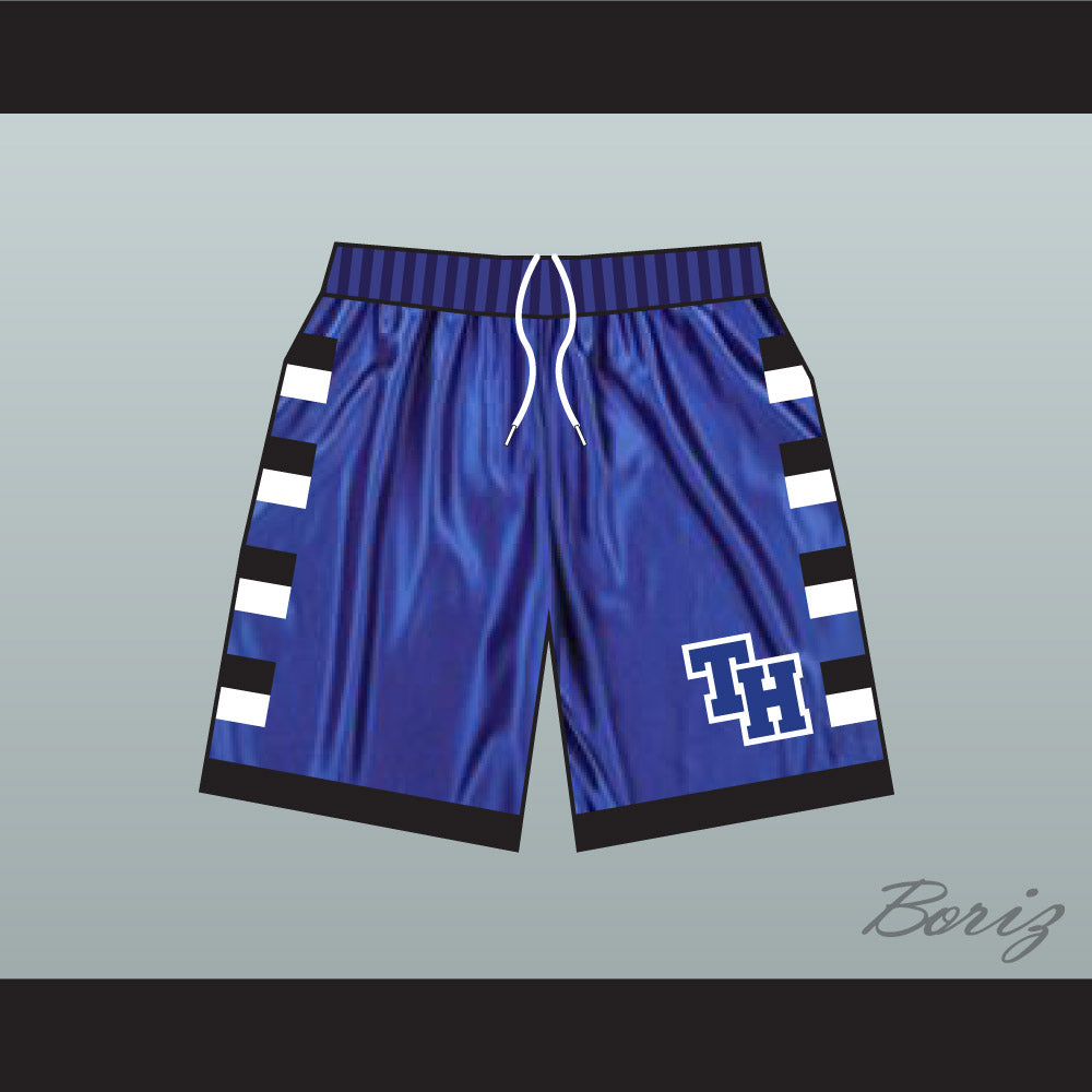 One Tree Hill Ravens Blue Basketball Shorts TH