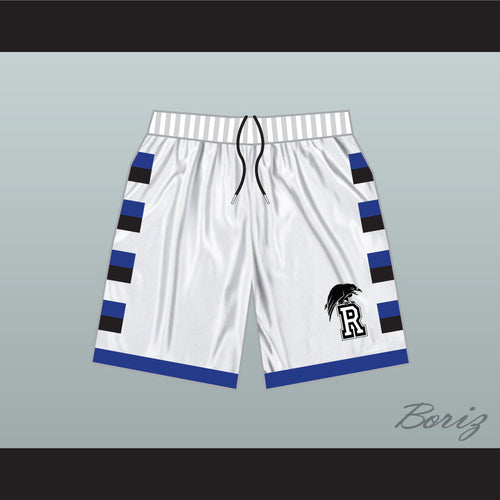 One Tree Hill Ravens White Basketball Shorts Raven