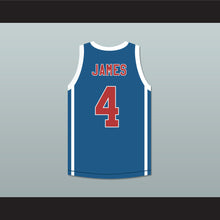 Load image into Gallery viewer, Mekhi Phifer Odin James 4 Hawks Blue Basketball Jersey O Movie