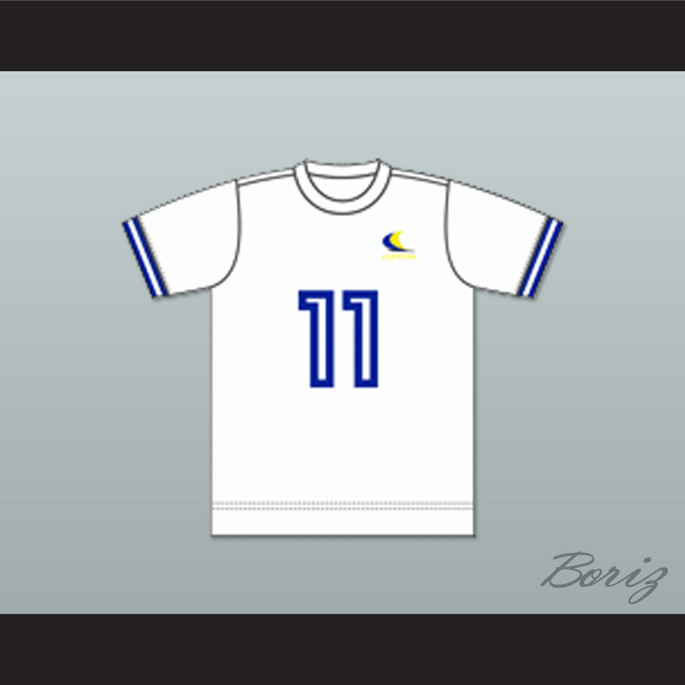 Oakland Clippers White Football Soccer Jersey