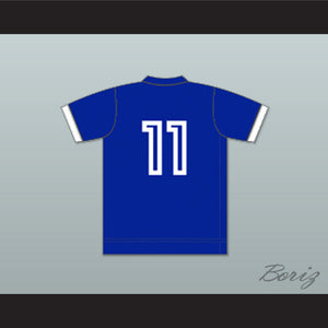 Oakland Clippers Blue Football Soccer Jersey