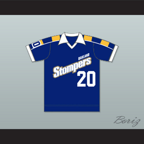 Oakland Stompers Blue Football Soccer Jersey