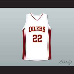 Rick Gonzalez Timo Cruz 22 Richmond Oilers Away Basketball Jersey Coach Carter