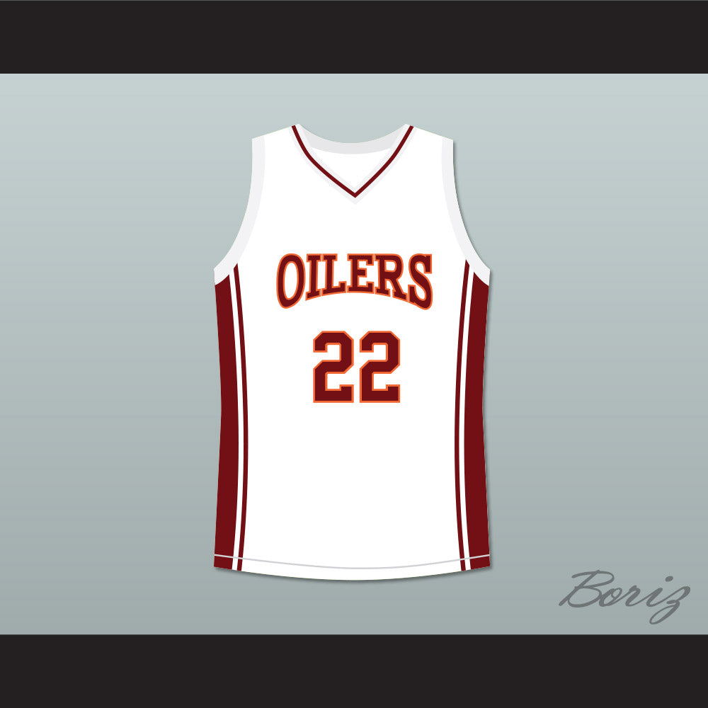 Rick Gonzalez Timo Cruz 22 Richmond Oilers Away Basketball Jersey Coach Carter