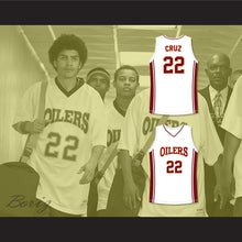 Load image into Gallery viewer, Rick Gonzalez Timo Cruz 22 Richmond Oilers Away Basketball Jersey Coach Carter