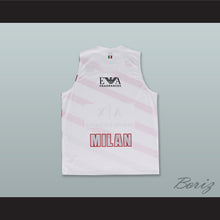 Load image into Gallery viewer, Olimpia Milano Milan Italy White Basketball Jersey