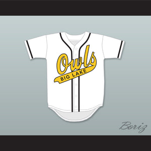 Joaquin 'Wack' Campos 19 Big Lake Owls Home Baseball Jersey The Rookie