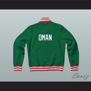 Oman Varsity Letterman Jacket-Style Sweatshirt