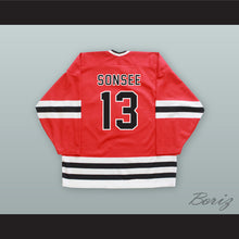 Load image into Gallery viewer, Onyx Bacdafucup Sonny Seeza &#39;Sonsee&#39; 13 Red Hockey Jersey