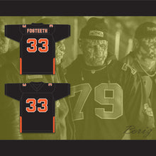 Load image into Gallery viewer, Orc Fogteeth 33 Black Football Jersey Bright