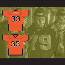 Load image into Gallery viewer, Orc Fogteeth 33 Orange Football Jersey