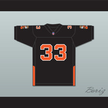Load image into Gallery viewer, Orc Fogteeth 33 Black Football Jersey with Patches