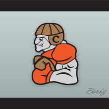 Load image into Gallery viewer, Orc Fogteeth 33 Black Football Jersey with Patches