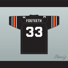Load image into Gallery viewer, Orc Fogteeth 33 Black Football Jersey