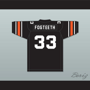 Orc Fogteeth 33 Black Football Jersey