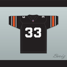 Load image into Gallery viewer, Orc Fogteeth 33 Black Football Jersey with Patch