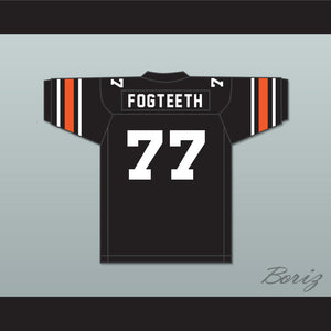 Orc Fogteeth 77 Black Football Jersey