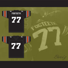 Load image into Gallery viewer, Orc Fogteeth 77 Black Football Jersey