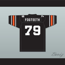 Load image into Gallery viewer, Orc Fogteeth 79 Black Football Jersey