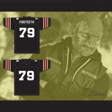 Load image into Gallery viewer, Orc Fogteeth 79 Black Football Jersey