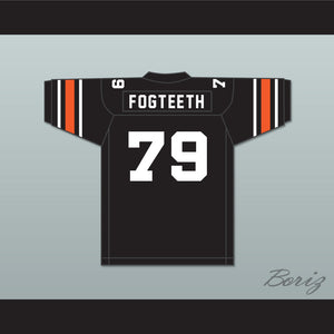 Orc Fogteeth 79 Black Football Jersey with Patch