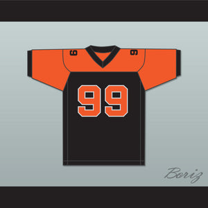 Orc Fogteeth Dorghu 99 Black/Orange Football Jersey