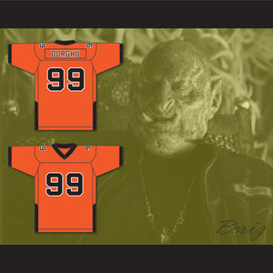 Orc Fogteeth Dorghu 99 Orange Football Jersey