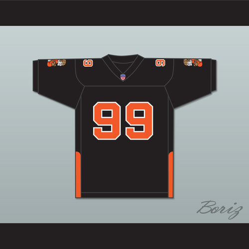 Orc Fogteeth Dorghu 99 Black Football Jersey with Patches