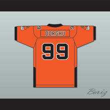 Load image into Gallery viewer, Orc Fogteeth Dorghu 99 Orange Football Jersey with Patches
