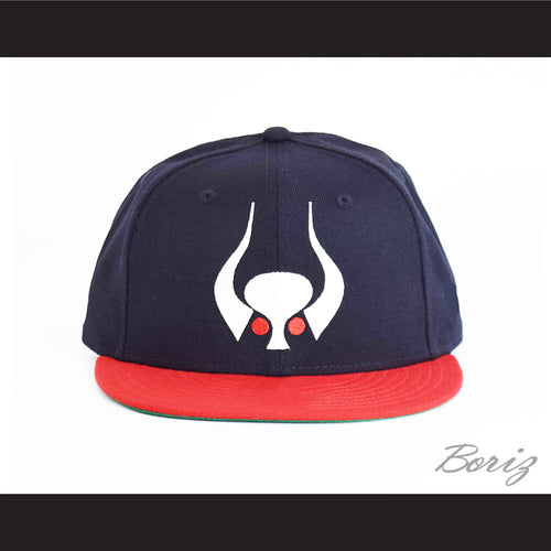 Orix Buffaloes Navy Blue and Red Baseball Hat