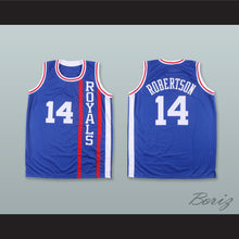 Load image into Gallery viewer, Oscar Robertson 14 Cincinnati Royals Blue Basketball Jersey