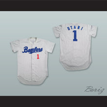 Load image into Gallery viewer, Otani 1 Bombers Japan Gray Baseball Jersey