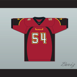 Otis 'Hit Squad' Floyd 54 San Francisco Demons Home Football Jersey