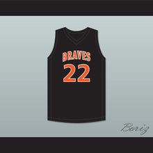 Load image into Gallery viewer, Otto Porter Jr. 22 Scott County Central High School Braves Black Basketball Jersey 2